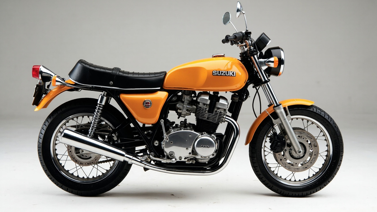 Suzuki GT750:二行程V3的时代巨作